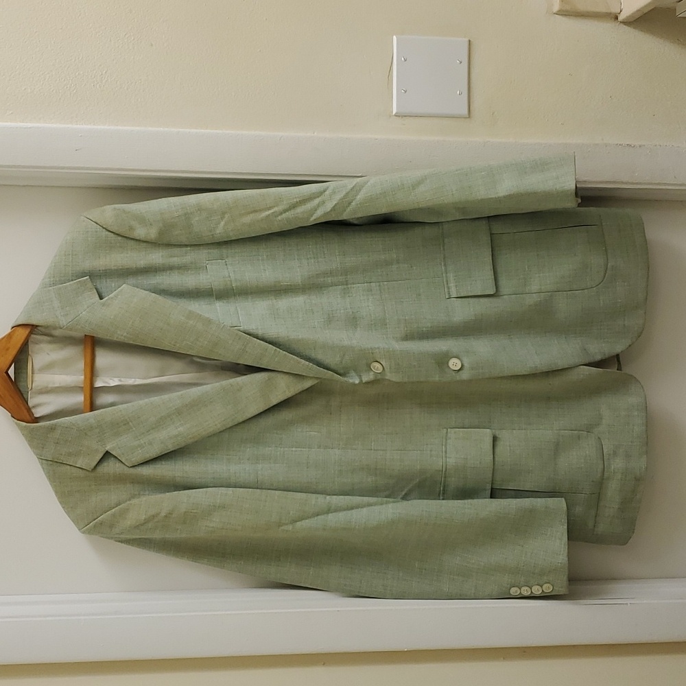 🤩Vintage Holland and Sherry men's blazer size see measurements